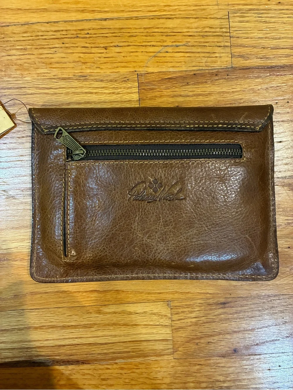 NWT Patricia Nash Brown Leather iPad mini case